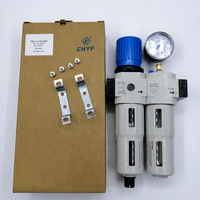 Unité de service pneumatique FRL (Filtre, Régulateur, Lubrificateur) FRC-1/4-D-MIDI 186497 FRC-3/8-D-MIDI-A 159589 1/4" 3/8" Type Festo