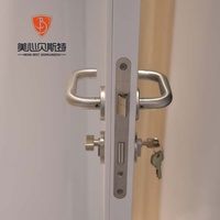 Porte coupe-feu double en acier moderne certifiée Mexin avec structure stable et surface finie pour entrepôt et appartement