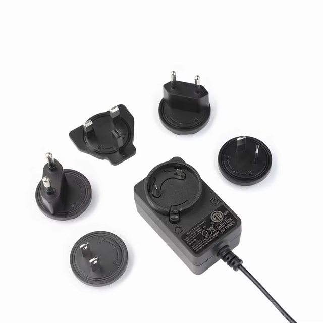 26W DC Adapter Multi Certified Electric 8.4V 2A Power Adapter for Cameras Gaming Devices Small Electronics Interchangeable Plug
