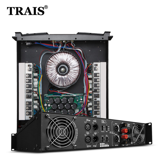 Bests Sales 600W*2 (8Ω) Professional Power Amplifier for High Standard Sound Performance Engineering Singing Show