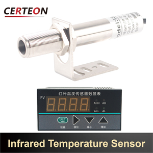 RS485 4-20mA出力と600℃表示付き高精度非接触型IR温度計 赤外線温度センサー - Product Image 4