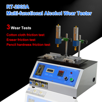 Testeur automatique de résistance à l'usure par l'alcool, utilisé pour les tests en laboratoire, pour évaluer la résistance aux rayures et à l'abrasion des produits enduits