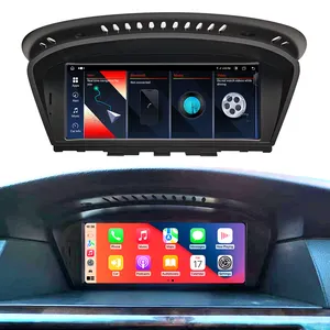 ZLH Radio Carplay otomatis layar mobil, stereo mobil din ganda dengan bt dsp GPS, layar mobil 8.8 inci android 13 untuk BMW E60 E61 E62 E90 E92 CCC CIC