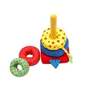 Soft Stacking <b>Blocks</b> For Children Plush Sensory Toy 13-24 Months Educational <b>Building</b> Set Colorful Nesting Toys For Early - Product Image 5