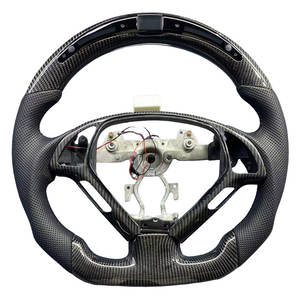 <span class=keywords><strong>Volant</strong></span> LED Rpm personnalisable pour Infiniti G37 <span class=keywords><strong>G25</strong></span> G35 EX35 <span class=keywords><strong>Volant</strong></span> en fibre de carbone forgé Intérieur de voiture - Product Image 1