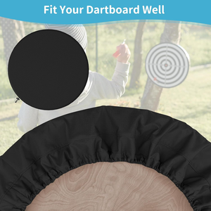 Funda Protectora para Tablero de Dardos OEM, para Interiores y Exteriores, Impermeable, Resistente al Polvo y a los Rayos UV, con Dobladillo Elástico - Product Image 6
