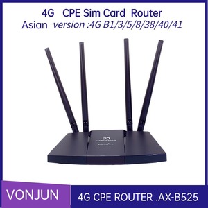Routeur WiFi 4G de luxe AX-B525, routeur avec carte SIM, charge de type C, point d'accès mobile LTE sans fil, utilisation en voiture - Product Image 2