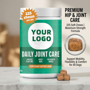 Suplemento <span class=keywords><strong>para</strong></span> la Salud Articular de Mascotas con Glucosamina, Condroitina, Vitaminas, Multivitaminas en Tabletas Masticables, Suplemento <span class=keywords><strong>para</strong></span> Cadera y Articulaciones <span class=keywords><strong>para</strong></span> <span class=keywords><strong>Perros</strong></span> - Product Image 1