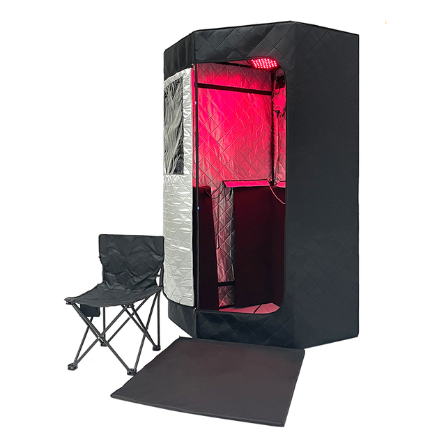 Factory Price Modern Electric Space-saving Apartment Sauna Cabin Lightweight Eco-Friendly Eliminates Fatigue Sweat Steaming Box