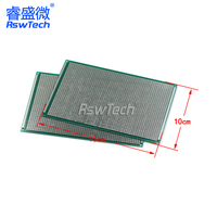 Vente en gros carte de contrôle électronique double face PCB carte de circuit imprimé universel trou composants électroniques d'origine