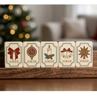 Jeu de Mahjong Portable de Luxe Oriental et Américain, Tuiles en Acrylique Élégantes à Motifs Floraux et Nuageux pour Jeu de Société Familial en Intérieur