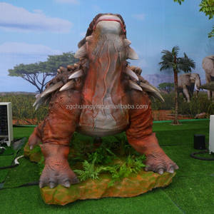 Ankylosaurus animatronique réaliste de haute qualité, fabriqué à la main, période jurassique, vendu en usine - Product Image 4