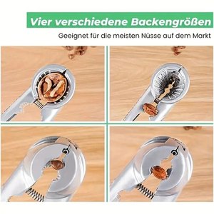 Mới nứt hạnh nhân quả óc chó Hazel Nut nhà bếp <span class=keywords><strong>nutcracker</strong></span> clip kẹp plier Cracker Pecan Hazelnut crack công cụ - Product Image 6
