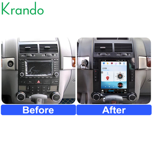 Krando Autoradio Android 9.7'' Stile Tesla per VW <span class=keywords><strong>Touareg</strong></span> 2002-2011 con Carplay Wireless e GPS - Product Image 2