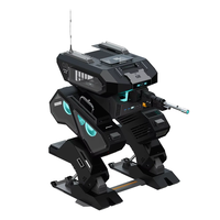 Boîtier PC Spatial NPC ALSEYE, Design Futuriste et Technologique, Boîtier PC Micro ATX/ITX, Refroidisseur 360, Boîtiers et Tours d'Ordinateur de Jeu