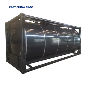 Electrical heating 21000 Liters Bitumen Tank Container For Hot Sale