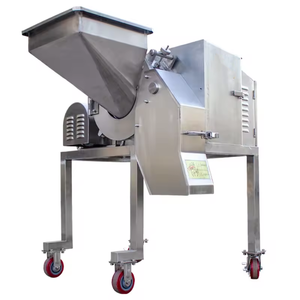 Fully Automatic Power-driven Carrot Papaya Taro Potato Chop up Slice <b>Vegetable</b> Dicing Machine Fruit Slicer - Product Image 1