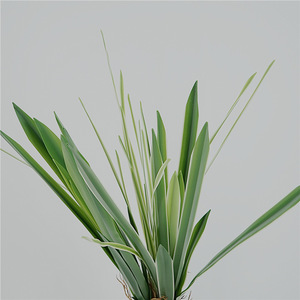Feuilles d'<span class=keywords><strong>orchidée</strong></span> Dendrobium en PVC de haute qualité, plantes artificielles réalistes, décoration intérieure, aménagement de restaurant, articles de décoration florale - Product Image 1