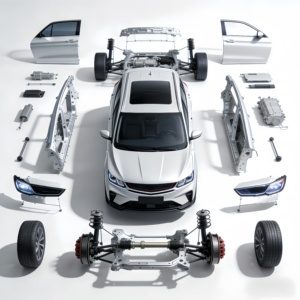 Repuestos para Auto Geely Coolray 2023-2025: Parachoques, Faros Delanteros, Luces Traseras, Parrilla, Nuevos, Calidad Original, Accesorios para Autos Chinos - Product Image 4