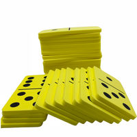 Jeu de dominos géants en mousse EVA pour enfants, jouet éducatif en carton souple pour l'apprentissage des mathématiques, vente en gros