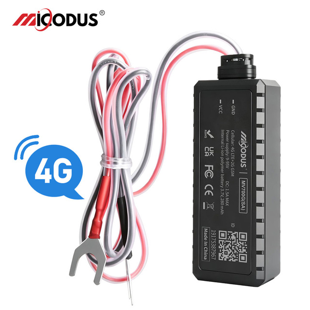 Fleet Management System Plug Play Car GPS Tracker 4G Realtime Tracking Motorbike GPS Device MiCODUS MV700G With SIM Card