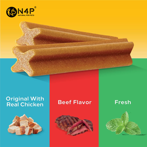 Golosinas Dentales para Perros Multifuncionales con Sabor Original de Alta Calidad OEM y ODM - para el Cuidado Bucal Diario y Recompensas para Mascotas - Product Image 3