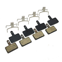 Plaquettes de frein à disque semi-métalliques AI Cycling (2 paires) – Légères et durables, compatibles AVID, HAYES, MAGURA et autres freins à disque