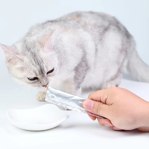 Chat Alimentaire Crémeux Liquide Snack Adlt Nourriture pour chat Poche pour animaux de compagnie Muse Liquide Gâteries chat Crème Bâton - Product Image 3