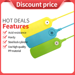 Sigillo in Plastica con Codice a Barre P402, Etichetta Logistica, Sigillo di Sicurezza Antimanomissione - Product Image 6