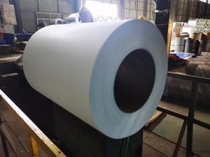 Bobina de Aço Galvanizado Pré-Pintado PPGI Cor Branca Código 9016 0.4mm PPGL em Bobinas de Aço Aço Revestido Colorido PPGI - Product Image 2