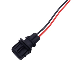 ขั้วต่อสายไฟหัวฉีดน้ำมันเชื้อเพลิงตัวเมีย2ทาง BC-016 18AWG เปลี่ยน PBT/ทองแดงโดยตรง - Product Image 5