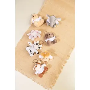 Portachiavi in peluche BunnyFob gadget personalizzati - Product Image 2