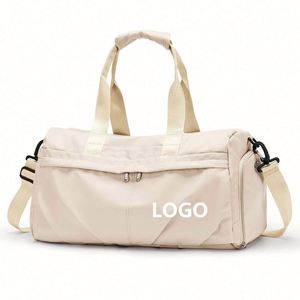 Gym Bag for Women Small Travel Duffle Bag With Shoe Compartment Waterproof Weekender Overnight Sport Carry on Bag - Product Image 1