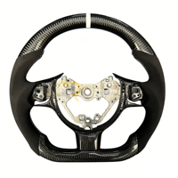 Volant sport en fibre de carbone RPPF à 3 branches, personnalisé pour GR86, style sport en cuir, amélioration pour 86/BRZ/FRS 2017+