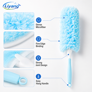 Recharges de balais à poussière jetables en microfibre portables en gros, compatibles avec le balai à poussière <span class=keywords><strong>Swiffer</strong></span> pour le nettoyage domestique - Product Image 4