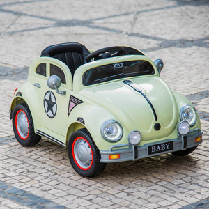 Auto Eléctrico para Niños de 6V con Control Remoto, Autos de Juguete Clásicos para que los Niños Conduzcan - Product Image 4