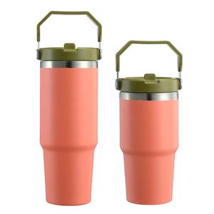 Factory Direct Stainless Steel 20oz 30OZ Outdoor New Style Vacuum <b>Flask</b> Legendary Classic Water <b>Bottle</b> with Handle - Product Image 5
