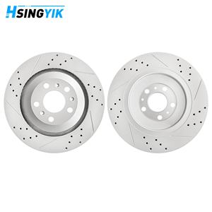 Dischi Freno Posteriori Forati e Scanalati ad Alte Prestazioni OEM 3W0615601G per Bentley Continental Convertible - Product Image 2