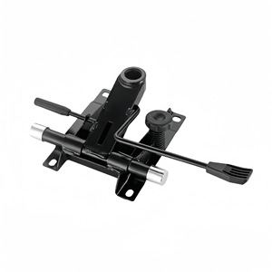 Mecanismo de Silla de Acero Negro, Altura Ajustable, Inclinación con Manivela, Diseño Moderno para Base de Silla de Oficina o Gaming - Product Image 2