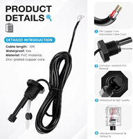 Capteur de débit de liquide DELEYAPARS Remplacement compatible du commutateur de débit IntelliChlor Pentair pour produit haute Performance IC40