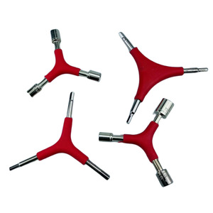 Juego de Llaves Allen Triangulares de Acero de 4, 5 y 6 mm, Multifunción, para Reparación de Bicicletas - Product Image 1
