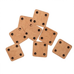Tarjetas de Tejido de Madera Personalizadas, Ecológicas, Pulimentadas y Cortadas con Láser, Herramientas de Telar Hechas a Mano, Arte Folclórico Moderno, Decoración del Hogar - Product Image 1