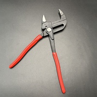 Pince à sertir industrielle robuste en CR-MO, longueur 250 mm, réglable en 20 positions, pour bricolage, pompe à eau et serrage de tuyaux