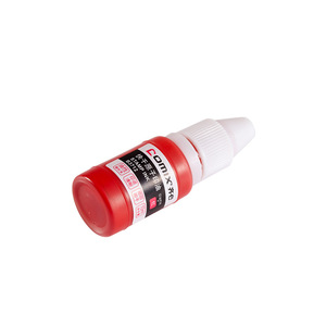Encre pour tampon Comix B3712 10ml Rouge Séchage rapide Usage bureautique - Product Image 4