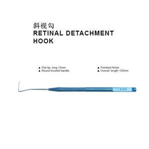 Crochet ophtalmique Aier pour strabisme, rétracteur oculaire chirurgical en acier inoxydable, dispositif médical pour équipement de soins de la vue - Product Image 4