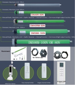 Motor Tubular al por Mayor <span class=keywords><strong>para</strong></span> Cortinas Inteligentes, Persianas <span class=keywords><strong>Enrollables</strong></span> y <span class=keywords><strong>Toldos</strong></span> Retráctiles - Product Image 3
