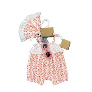 Vente <span class=keywords><strong>en</strong></span> gros Vêtements rampants modèle <span class=keywords><strong>en</strong></span> écharpe pour bébé femme florale de haute qualité avec chapeau lunettes Costume de bébé trois pièces - Product Image 5