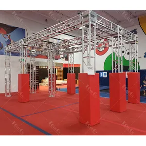 Top Quality Fitness Equipment Children Kids Ninja Warrior Course For Sale