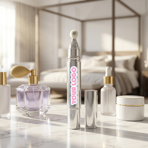 Lipstik <span class=keywords><strong>Matte</strong></span> Vegan Bebas Kekejaman Hewan 2026 Luxury Silver Tube Private Label Custom Logo Tahan Air Tahan Lama Velvet <span class=keywords><strong>Lip</strong></span> <span class=keywords><strong>Gloss</strong></span> - Product Image 2