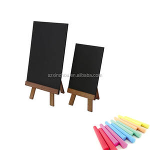 Haute qualité bureau <span class=keywords><strong>tableau</strong></span> noir bois <span class=keywords><strong>chevalet</strong></span> <span class=keywords><strong>tableau</strong></span> enfant bois noir <span class=keywords><strong>tableau</strong></span> écriture Message <span class=keywords><strong>craie</strong></span> tableaux - Product Image 2